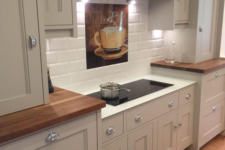 Inside the Seymour Kitchens showroom